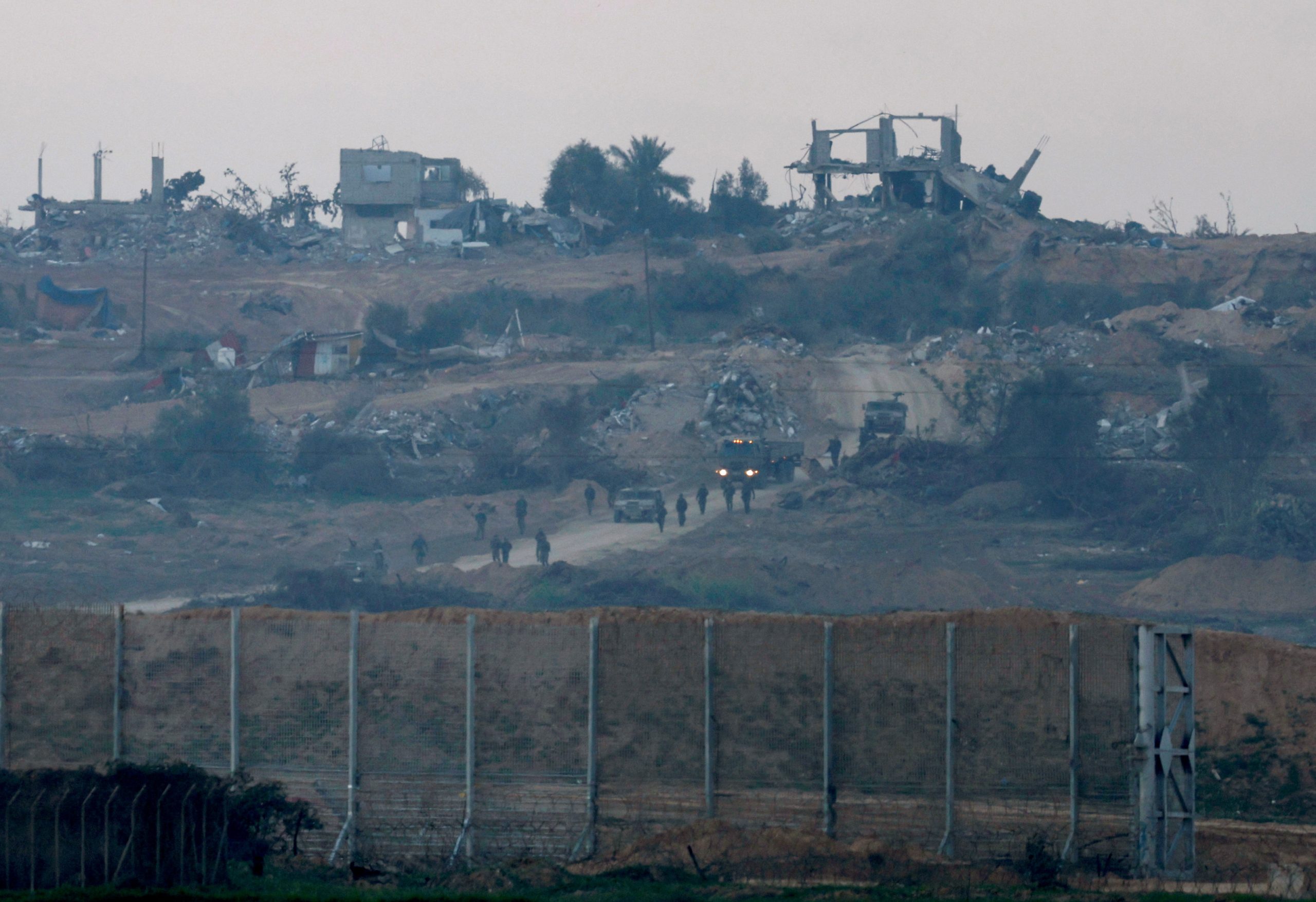 منطقة عازلة في غزة