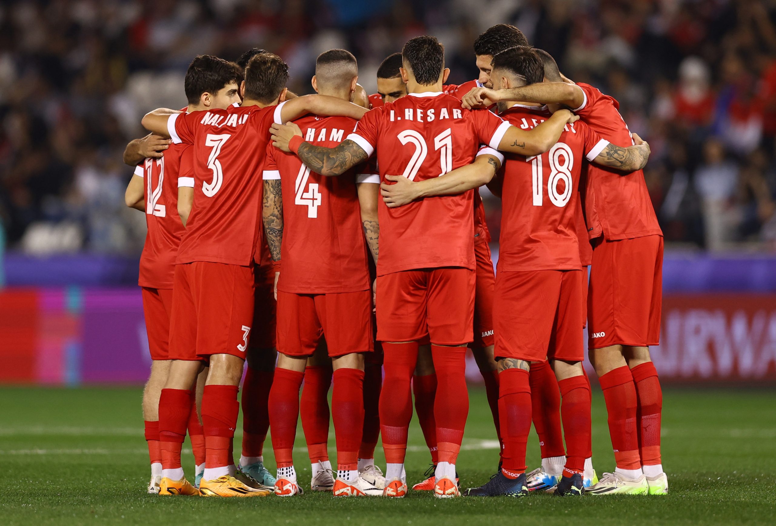 رويترز/ مشاهدة مباراة سوريا وإيران