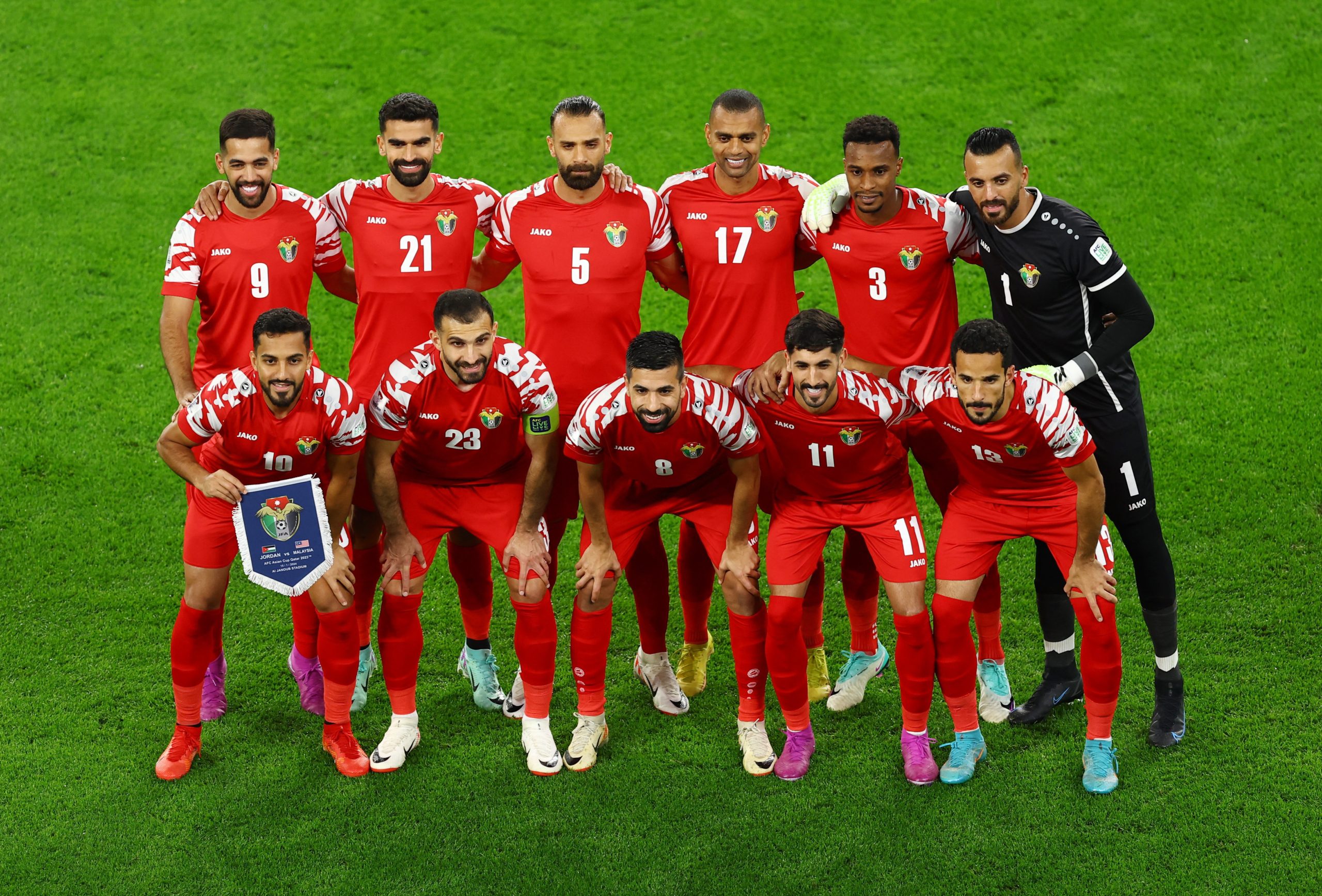 رويترز/ مباراة العراق والأردن
