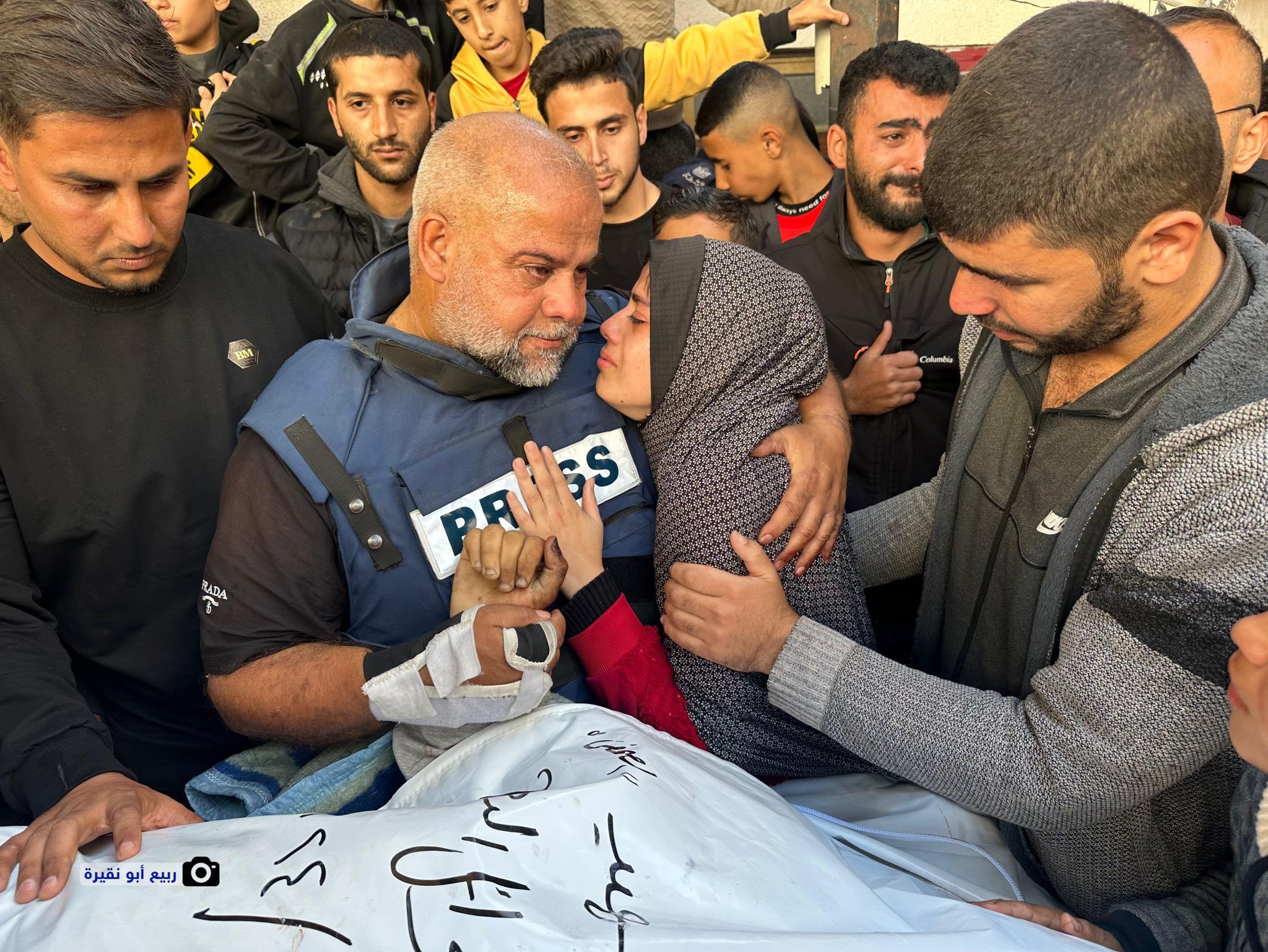 استشهاد حمزة نجل وائل الدحدوح