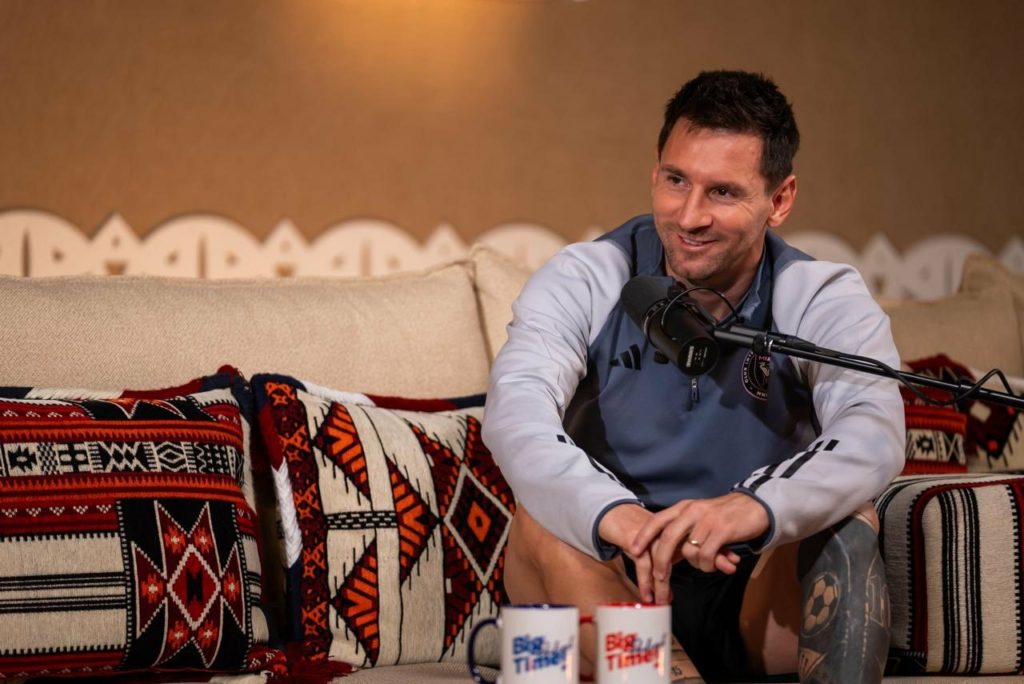 Social Media/ ليونيل ميسي وعمرو أديب في بودكاست Big Time