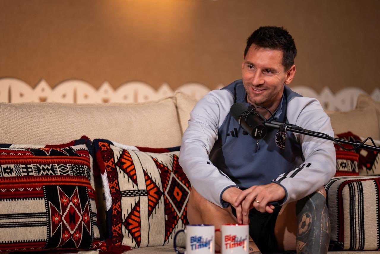 Social Media/ ليونيل ميسي وعمرو أديب في بودكاست Big Time