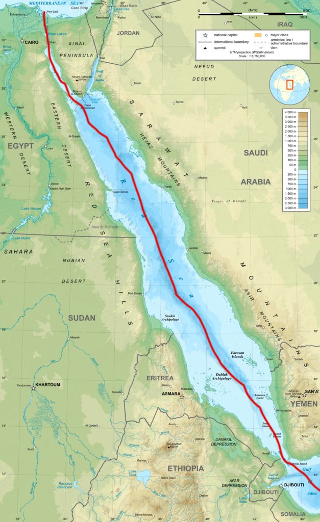ما هو مضيق باب المندب؟