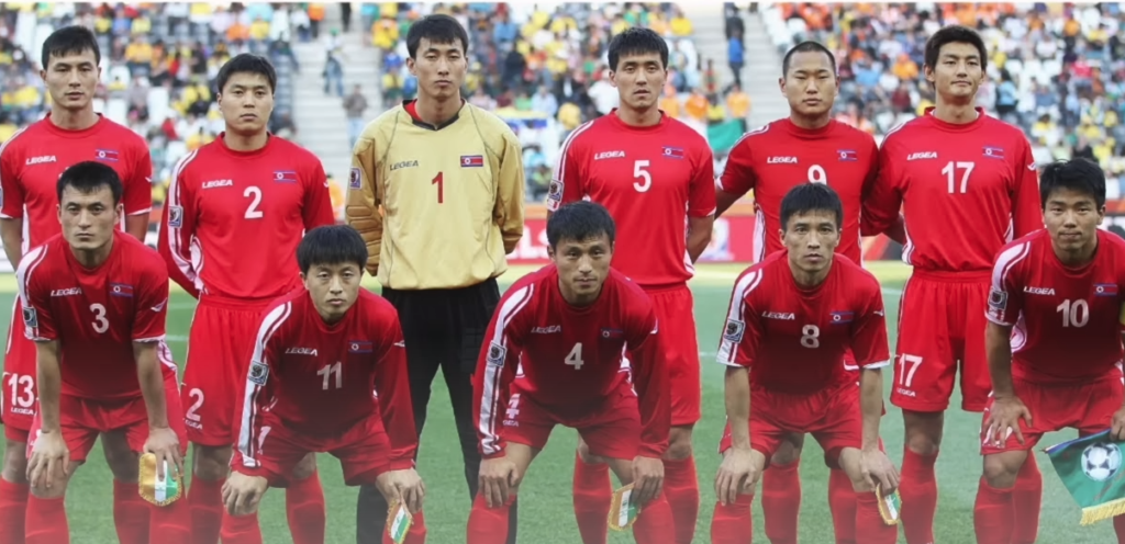 فوز كوريا الشمالية بكأس العالم