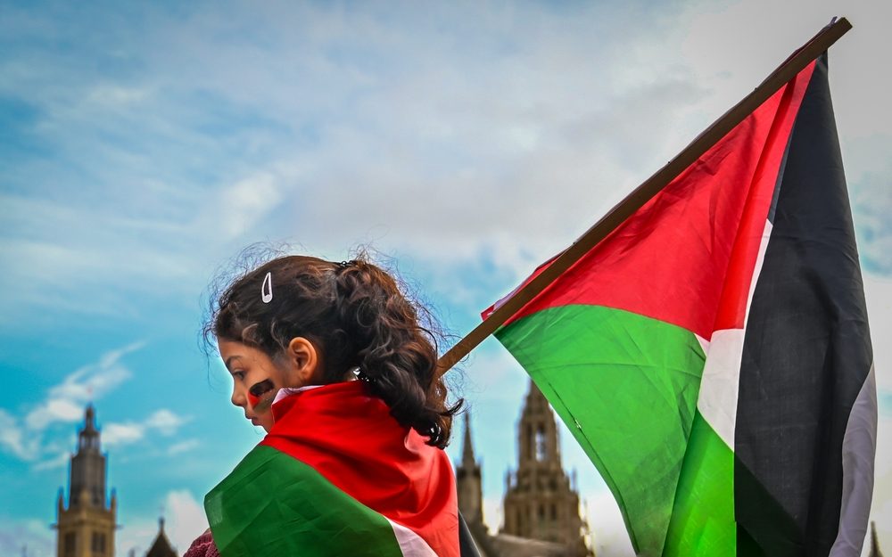 مظاهر التأييد للفلسطينيين