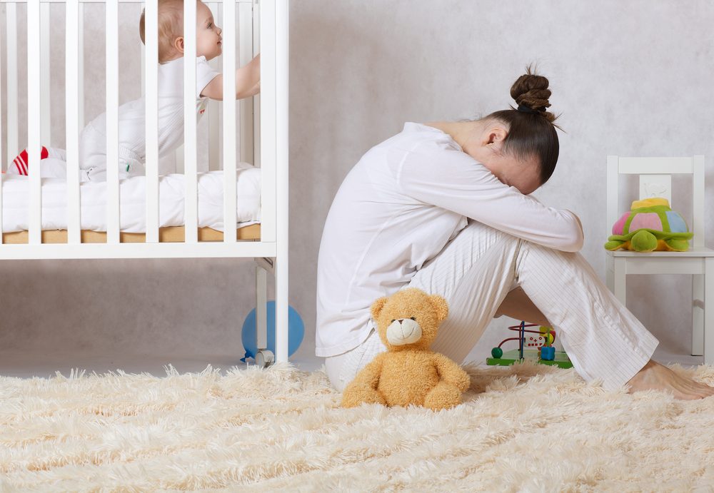 اكتئاب ما بعد الولادة| shutterstock