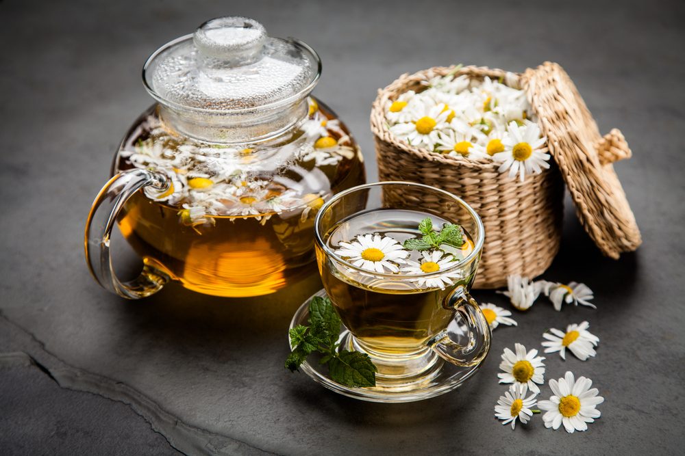 شاي البابونج للاسترخاء| shutterstock