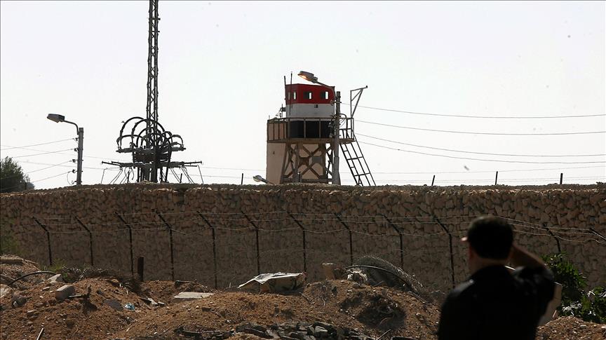 حدود مصر مع رفح الفلسطينية