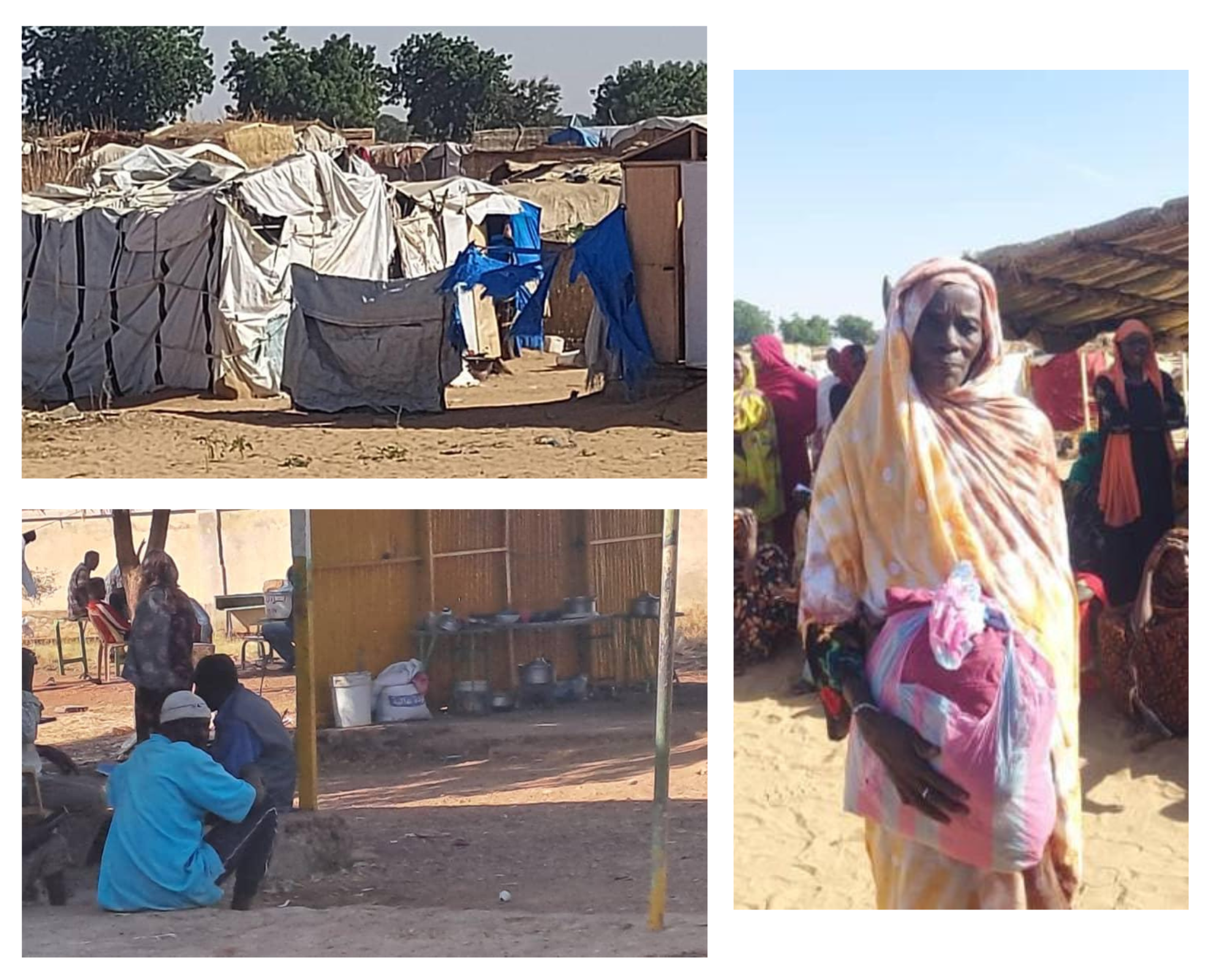 أوضاع إنسانية صعبة يعيشها النازحون السودانيون دون مأوى مناسب - عربي بوست