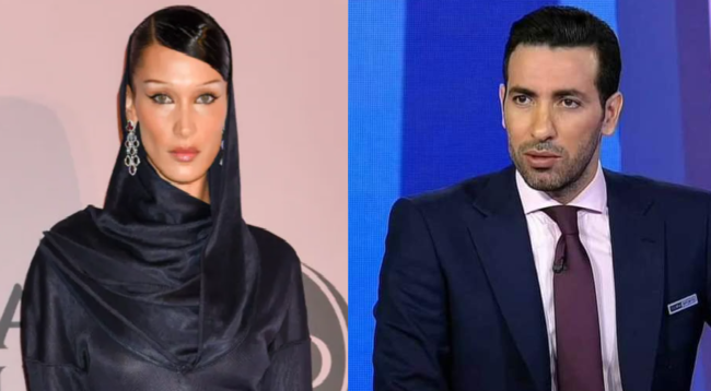 صورة محمد أبو تريكة في غرفة عارضة الأزياء بيلا حديد لدعم غزة! فما حقيقة القصة؟