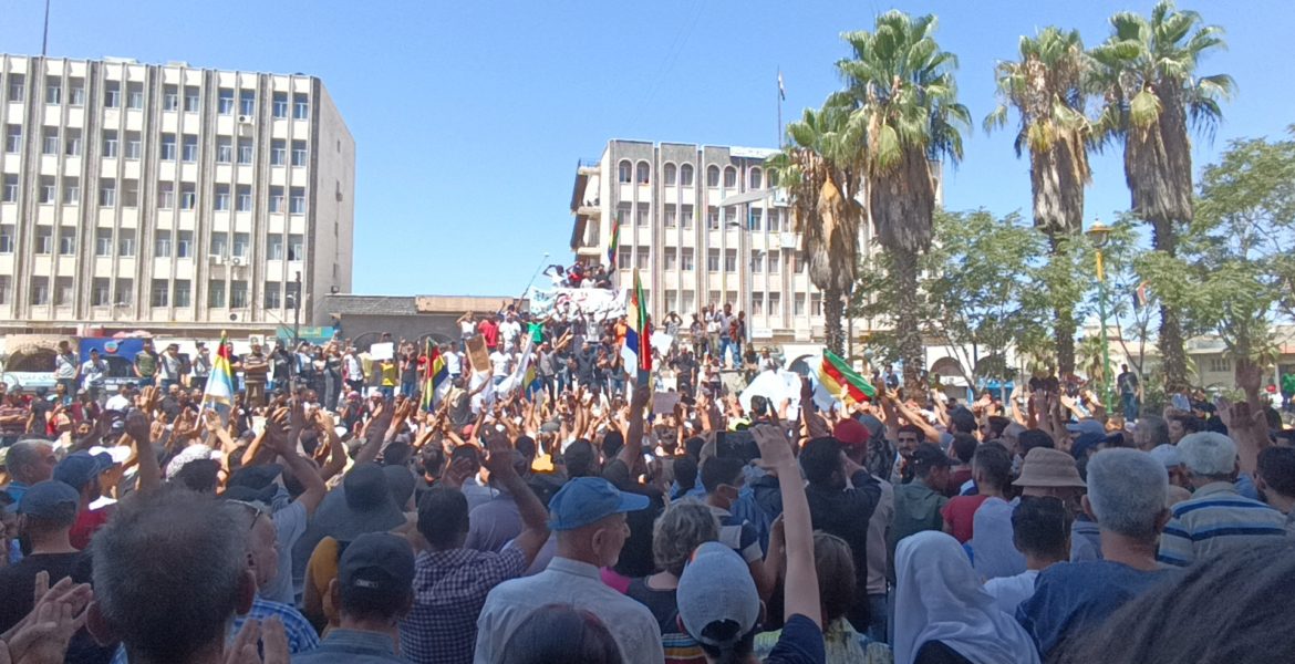 مقتل متظاهر في السويداء