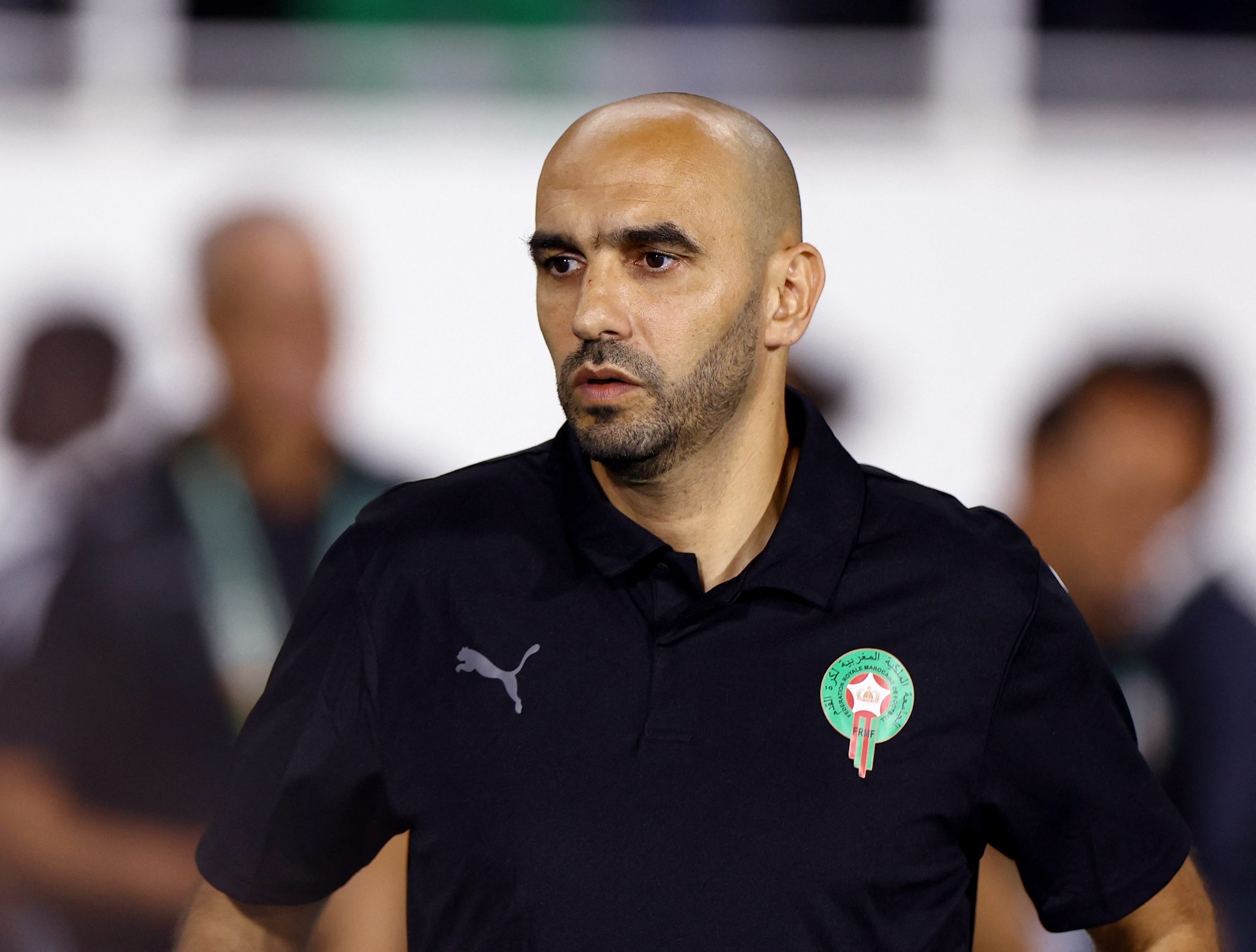 وليد الركراكي مدرب المنتخب المغربي لكرة القدم/ رويترز