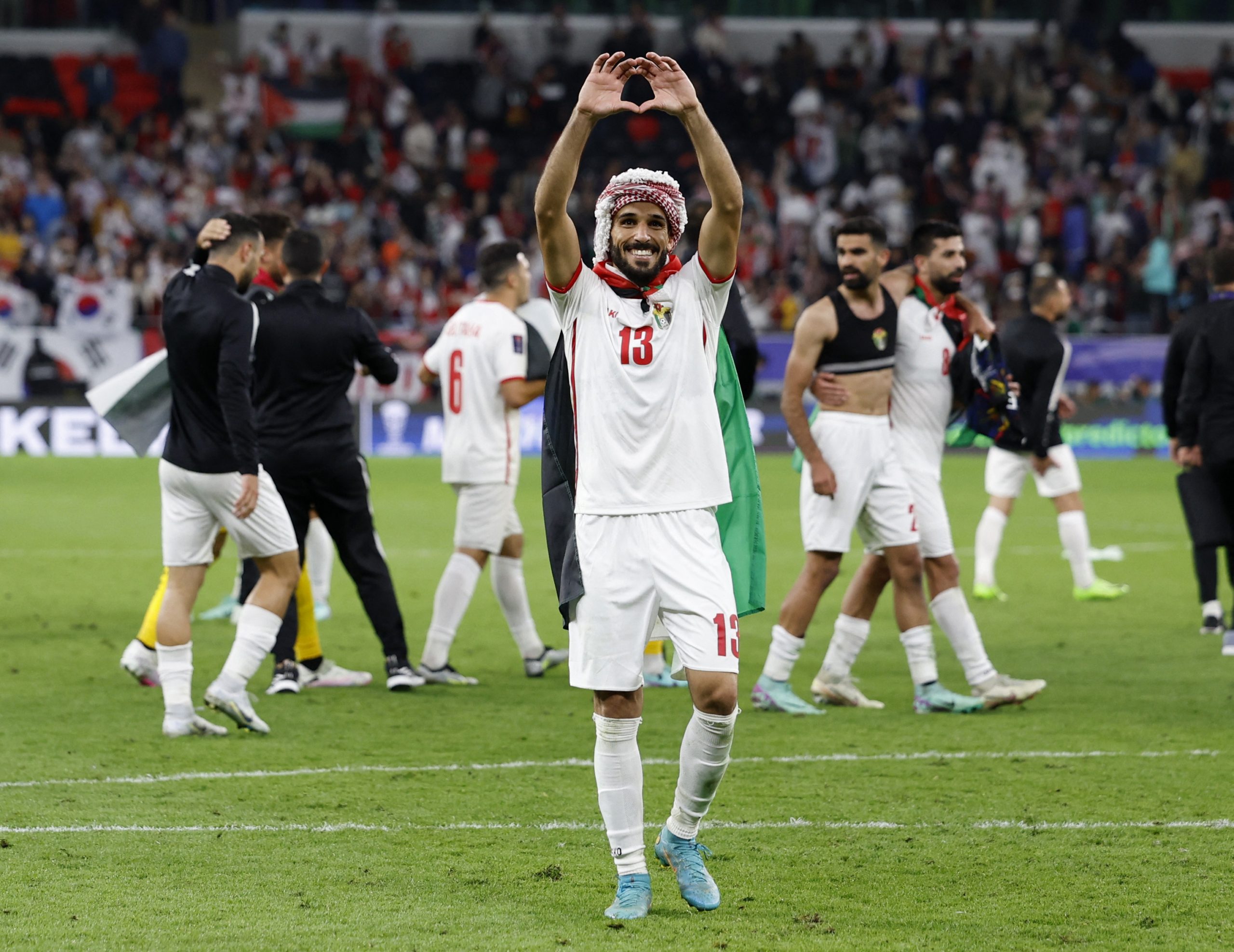 محمود المرضي يتضامن مع غزة مجدداً (رويترز)