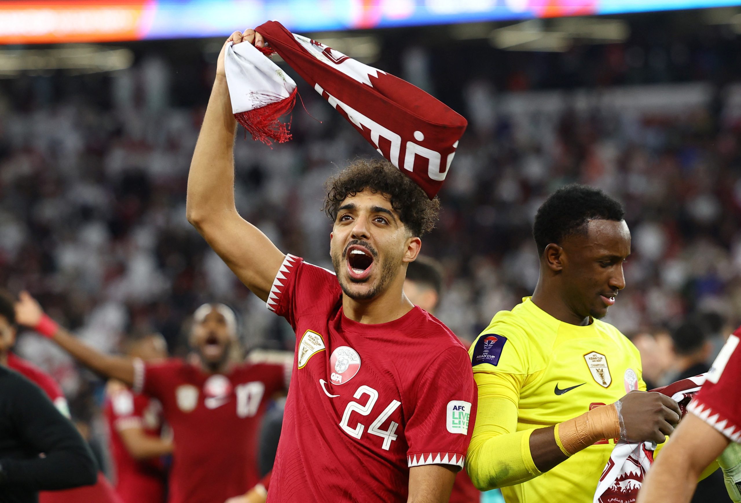 رويترز/ مشاهدة مباراة الأردن وقطر