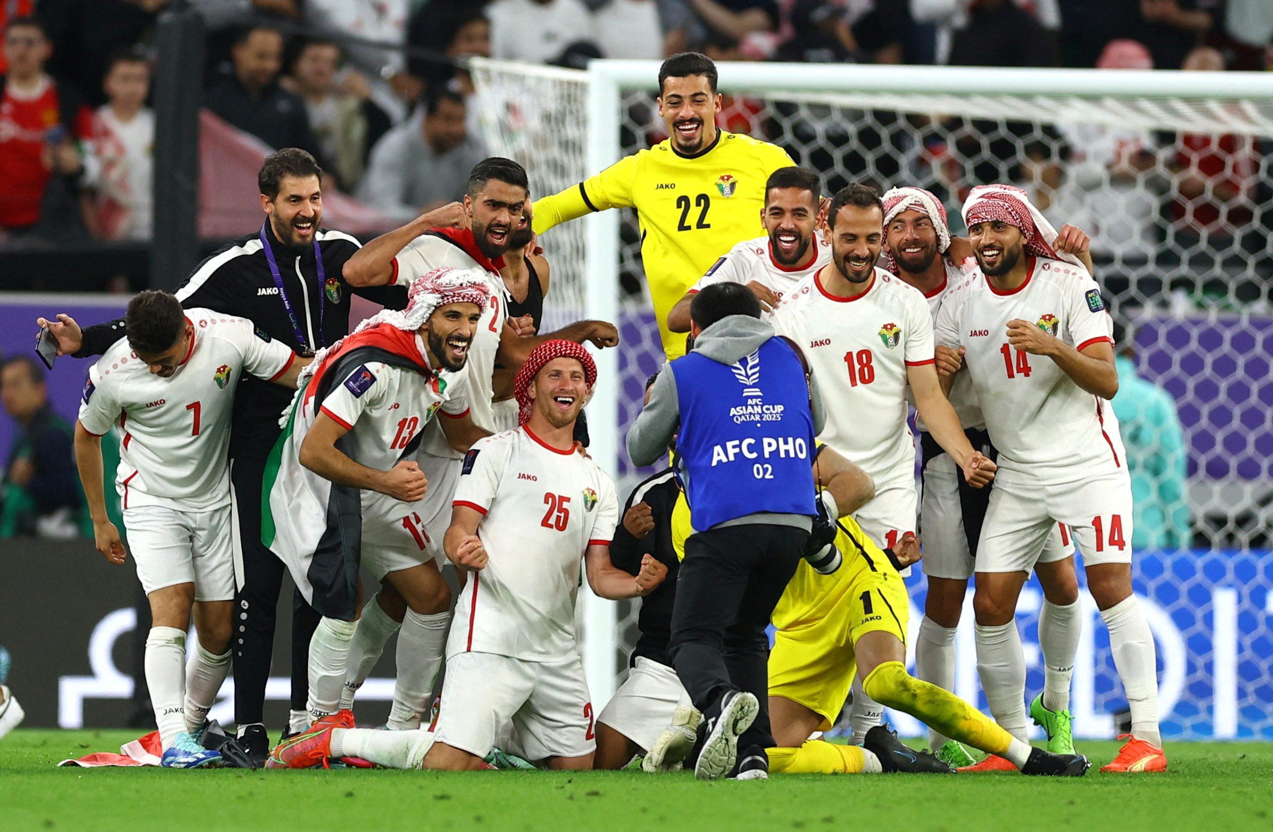تمكن منتخب الأردن 