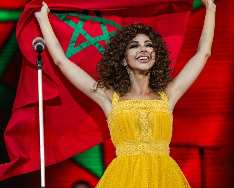 ميريام فارس من مهرجان موازين| مواقع التواصل