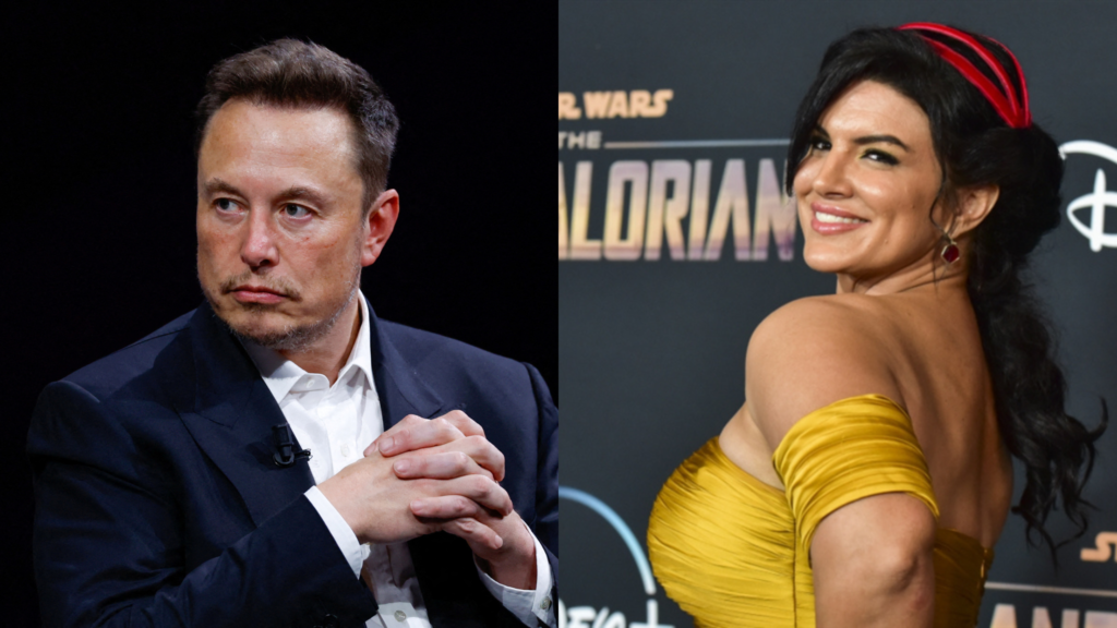 الممثلة الأمريكية جينا كارانو ترفع دعوى قضائية ضد ديزني بمساعدة إيلون ماسك - مصدر الصور: رويترز