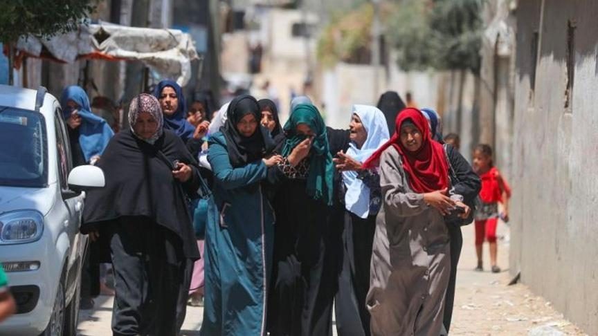 جنود الاحتلال قاموا بتهديد الفلسطينيات/ الأناضول