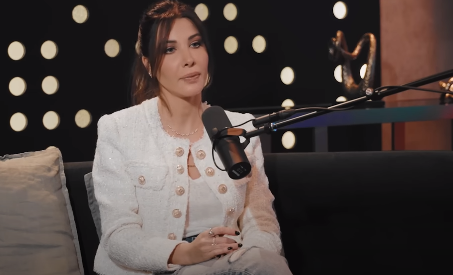 الفنانة نانسي عجرم من برنامج عمرو أديب ـ مصدر: يوتيوب