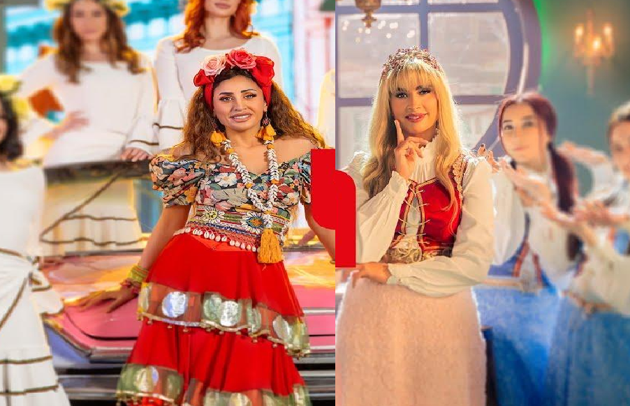 دينا الشربيني وروبي