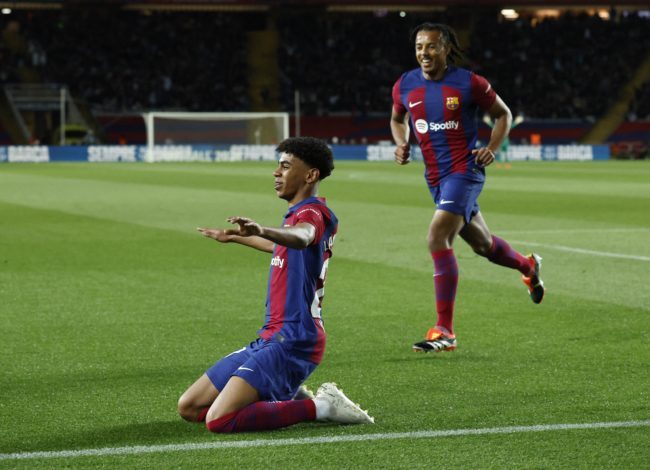 باريس سان جيرمان مستعد لتقديم مبلغ فلكي لبرشلونة للحصول على اللاعب المغربي الأصل “لامين يامال”!