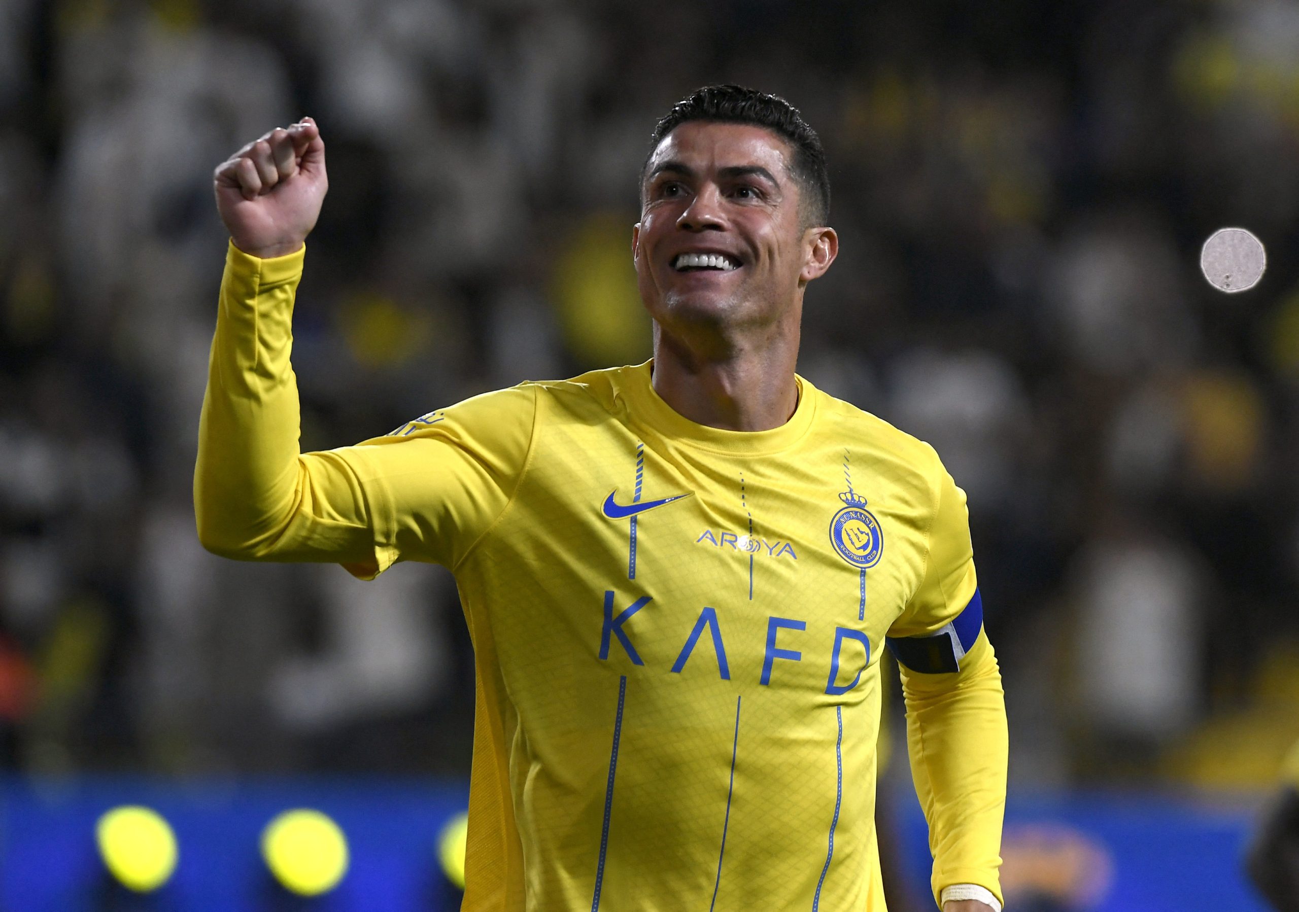  كريستيانو رونالدو يقميص النصر السعودي / رويترز