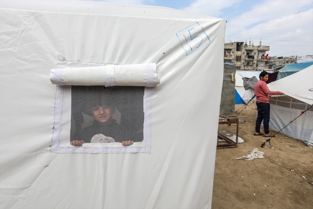 خيام النازحين في المواصي