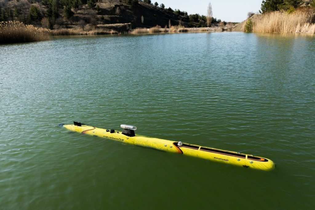 أول غواصة تركية ذاتية القيادة