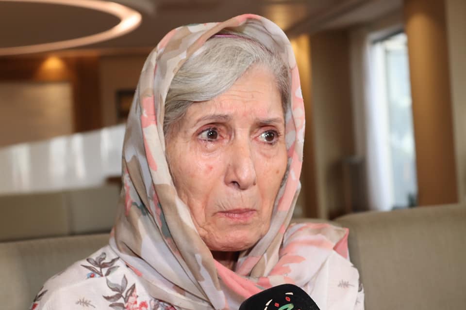 المناضلة الجزائرية جميلة بوباشا (مواقع التواصل الاجتماعي)