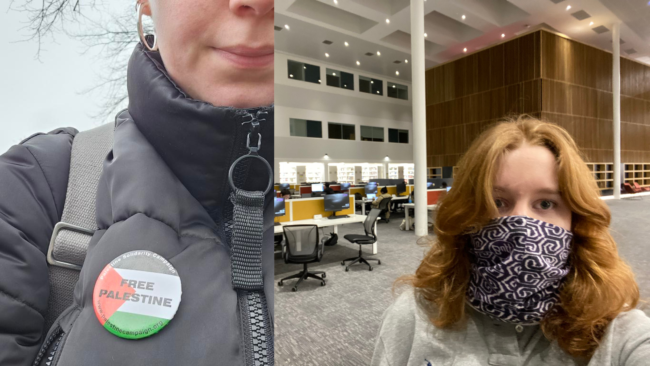 “لوَّح بإصبعه ثم انطلق”.. منع شابة من ركوب حافلة في لندن بسبب شارة فلسطين!