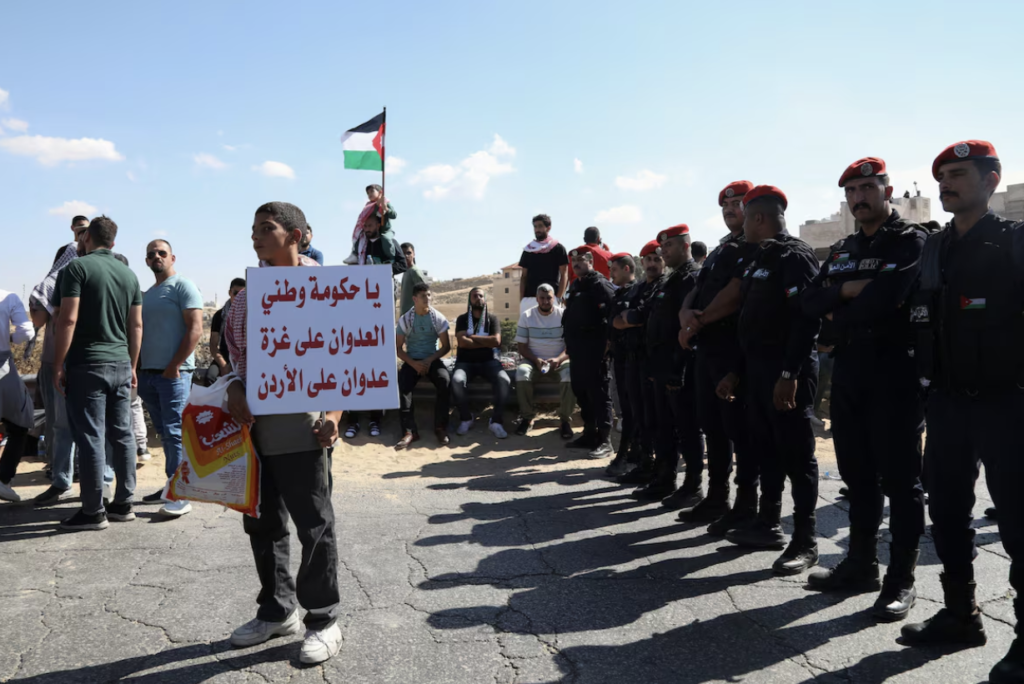 معتقلي التضامن مع غزة بالأردن