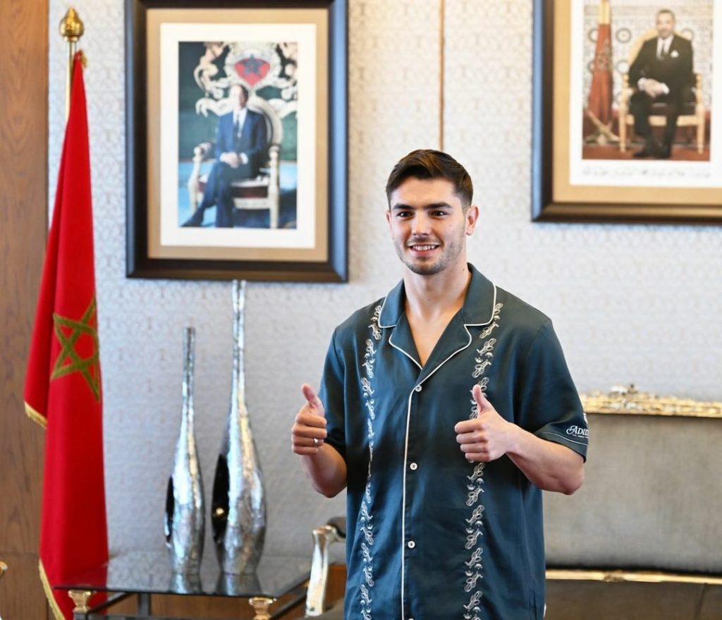 Social Media/ استقبال إبراهيم دياز في المغرب