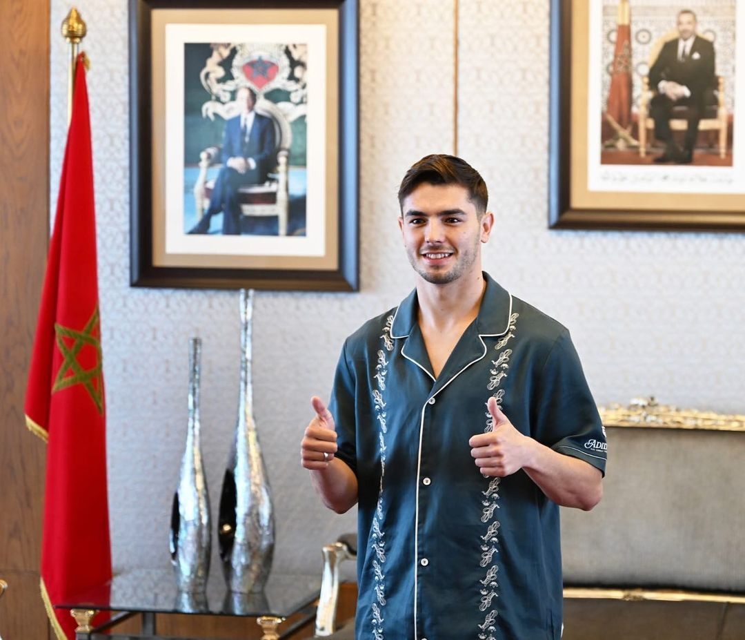 Social Media/ استقبال إبراهيم دياز في المغرب