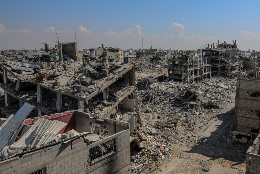 دمار هائل في خان يونس