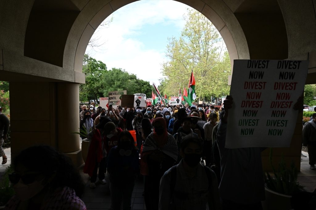 انتفاضة الجامعات الأمريكية