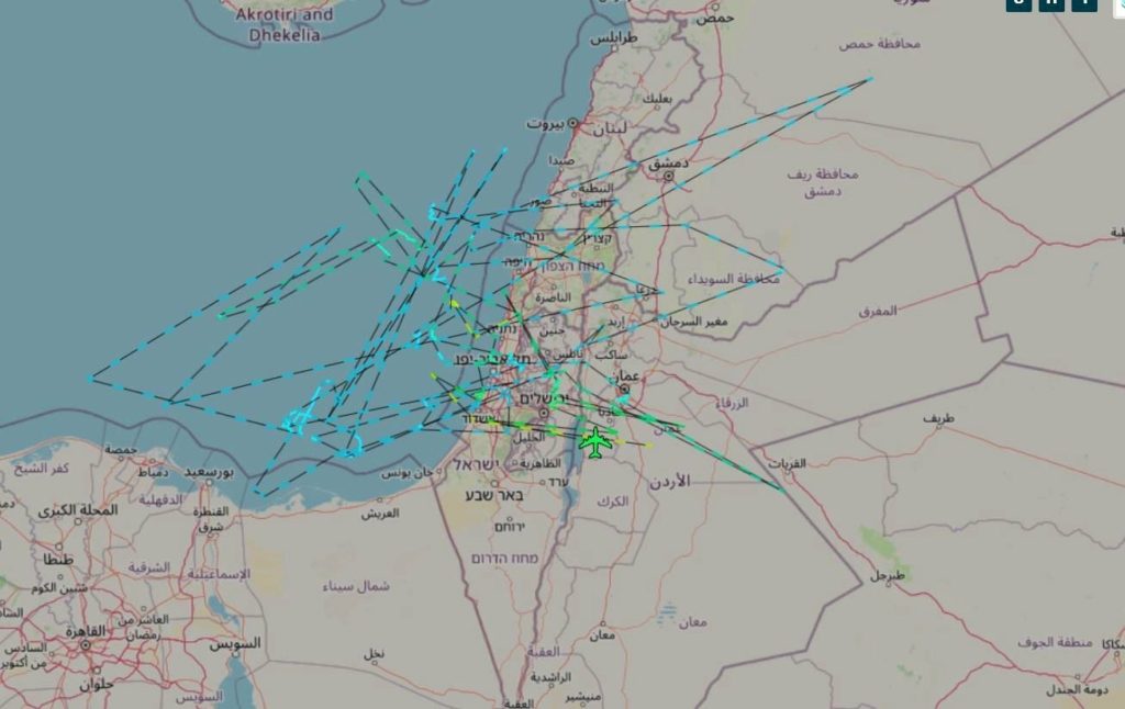 طائرتان عسكريتان إسرائيليتان
