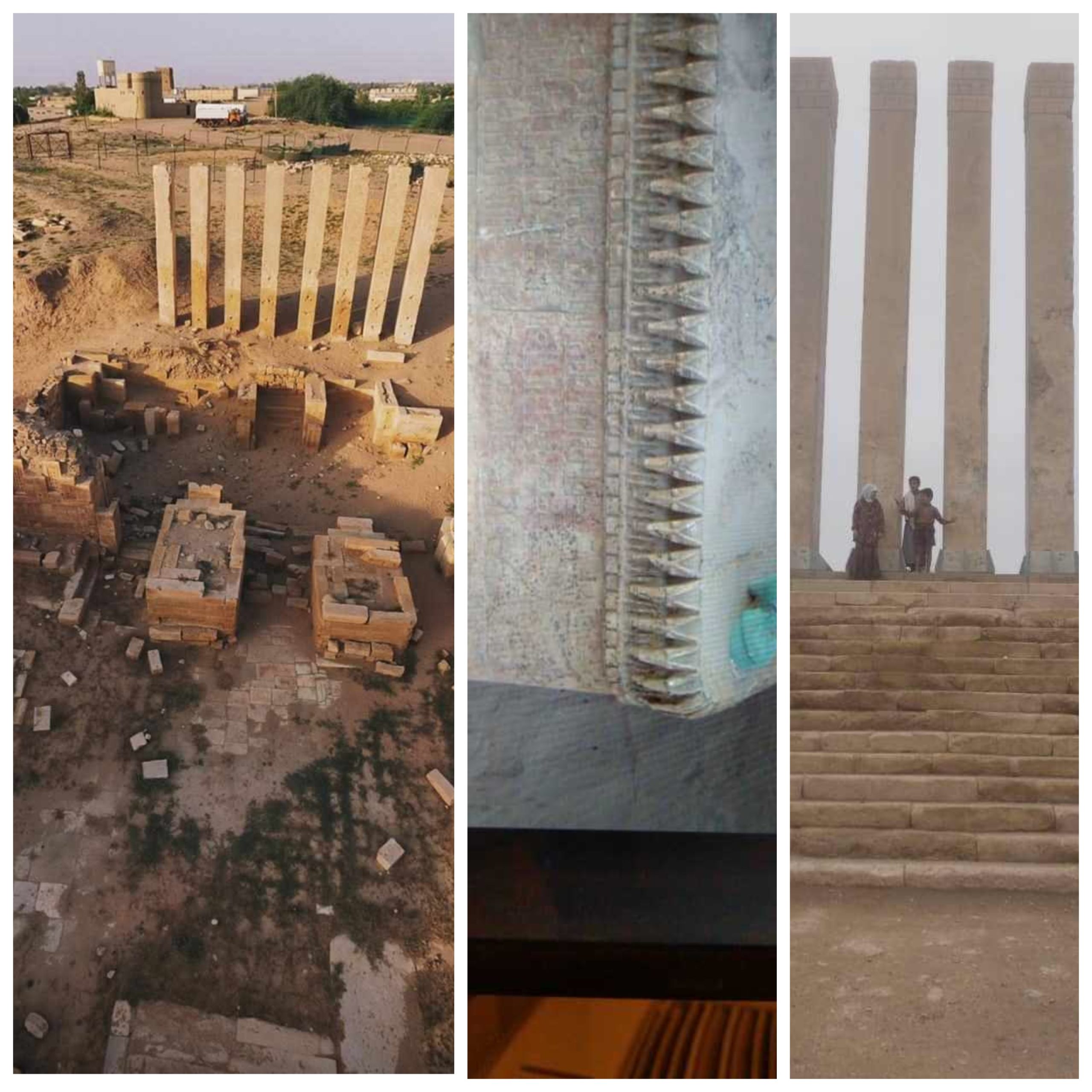 معبد أوام فيه أعمدة أثرية تعد الأطول في المنطقة تاريخياً - عربي بوست