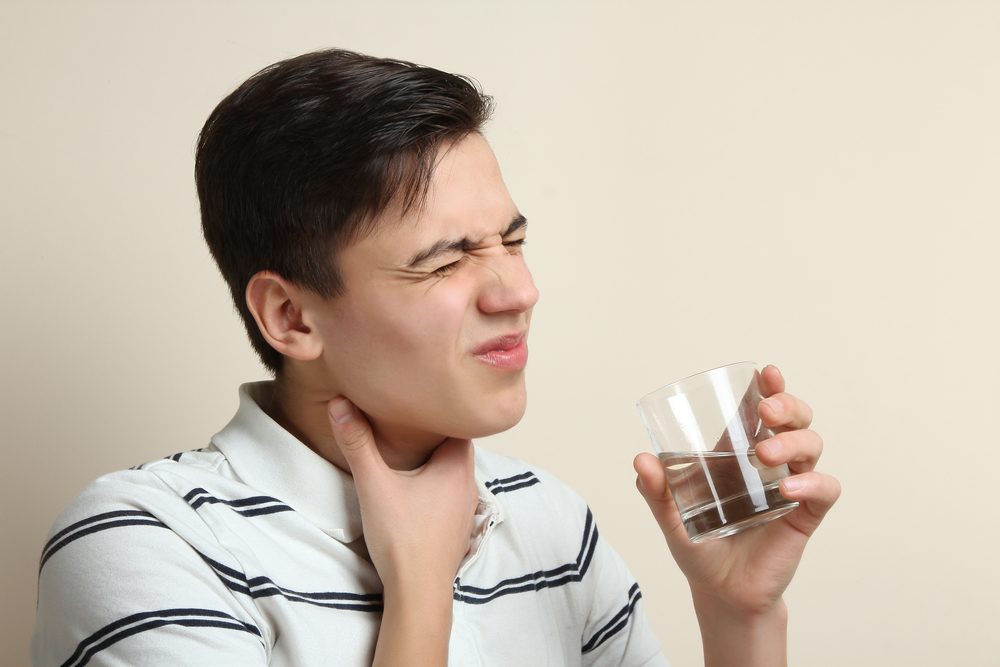 ملح الطعام لالتهاب الحلق| shutterstock
