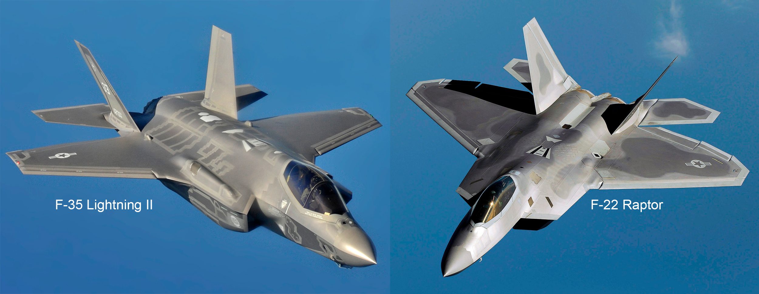 مقاتلة إف-35 لايتنيج في مواجهة إف-22 رابتور.. من يتفوق في معركة التخفي؟ / Open source photo