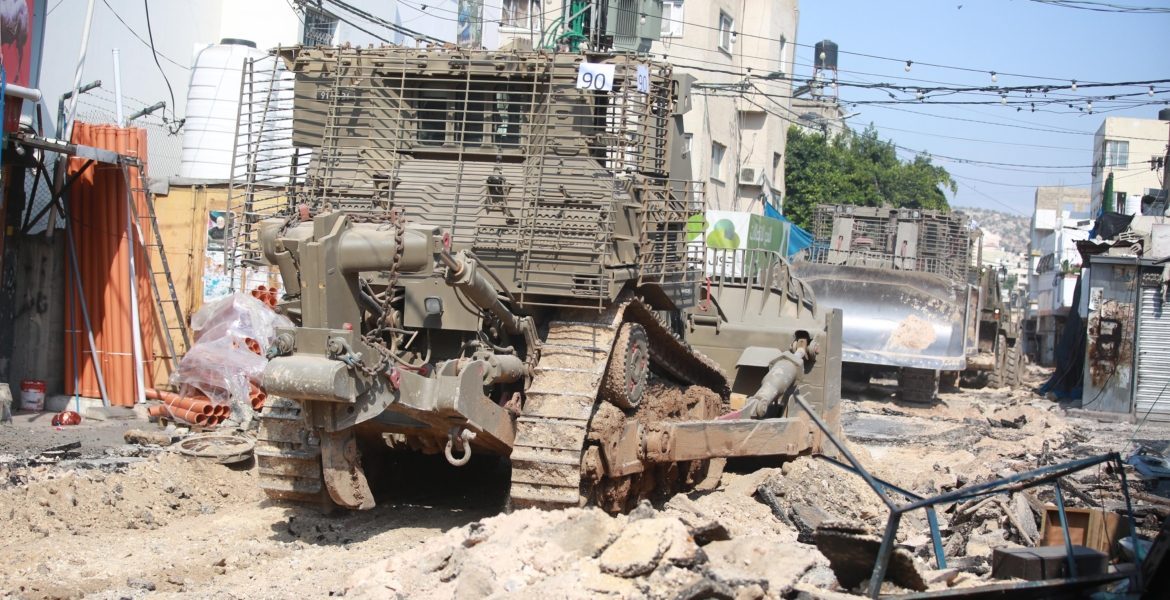 البنية التحتية في جنين