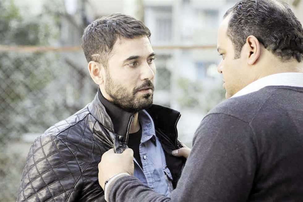 مشهد لأحمد عز من فيلم 