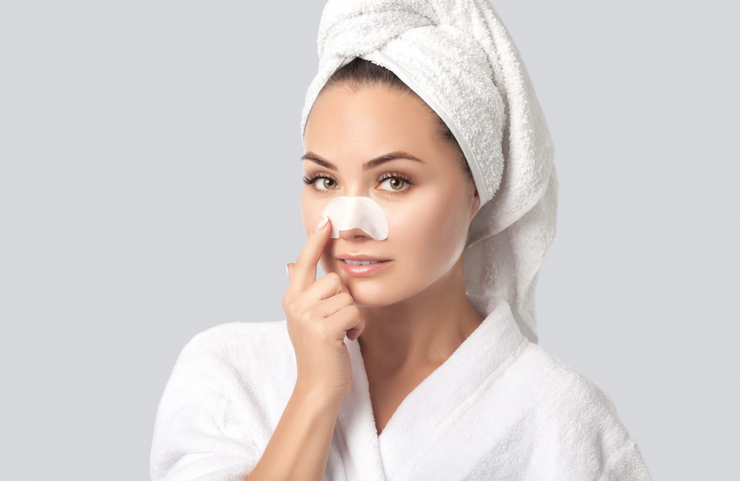 الرؤوس السوداء على الأنف