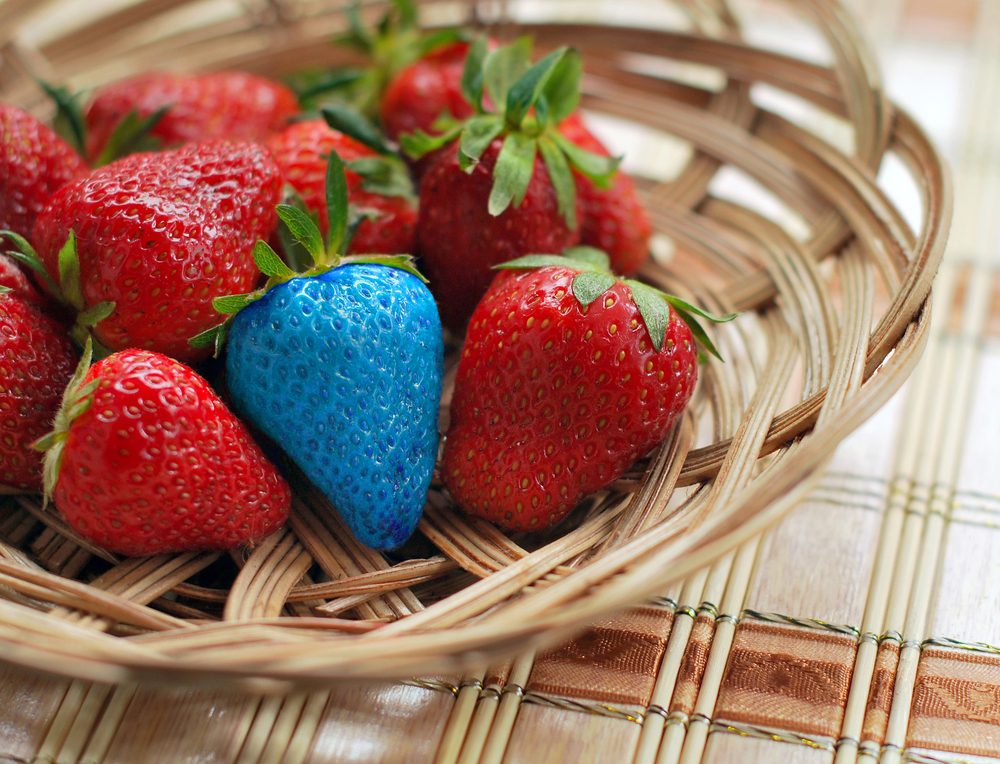 الفراولة الزرقاء