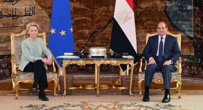 تتجاوز قيمتها 42 مليار دولار.. الاتحاد الأوروبي يعلن عن توقيع  اتفاقيات استثمارية مع مصر