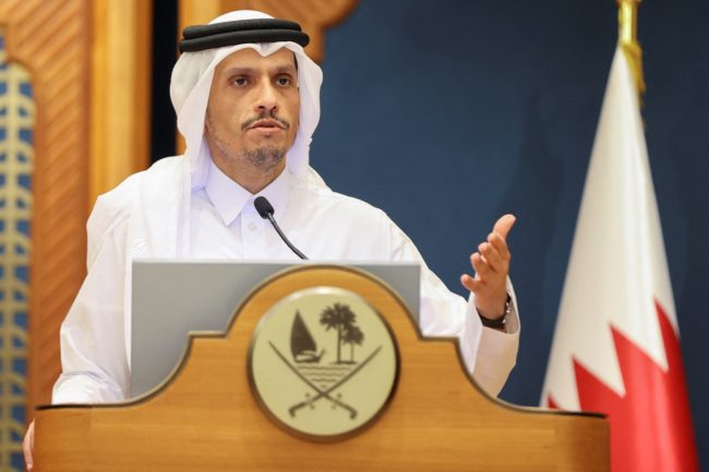 رئيس وزراء قطر: كيف يمكن أن تجري مفاوضات يقوم فيها طرف بقتل من يفاوضه؟