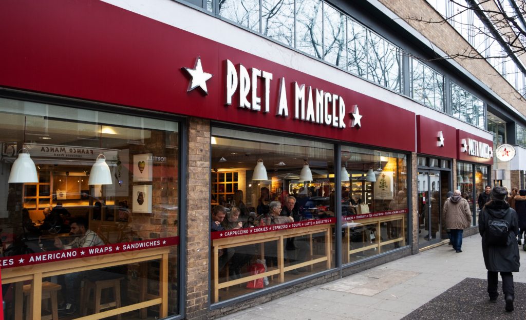المقاهي البريطانية الشهيرة Pret A Manger تتراجع عن فتح أفرع في إسرائيل
