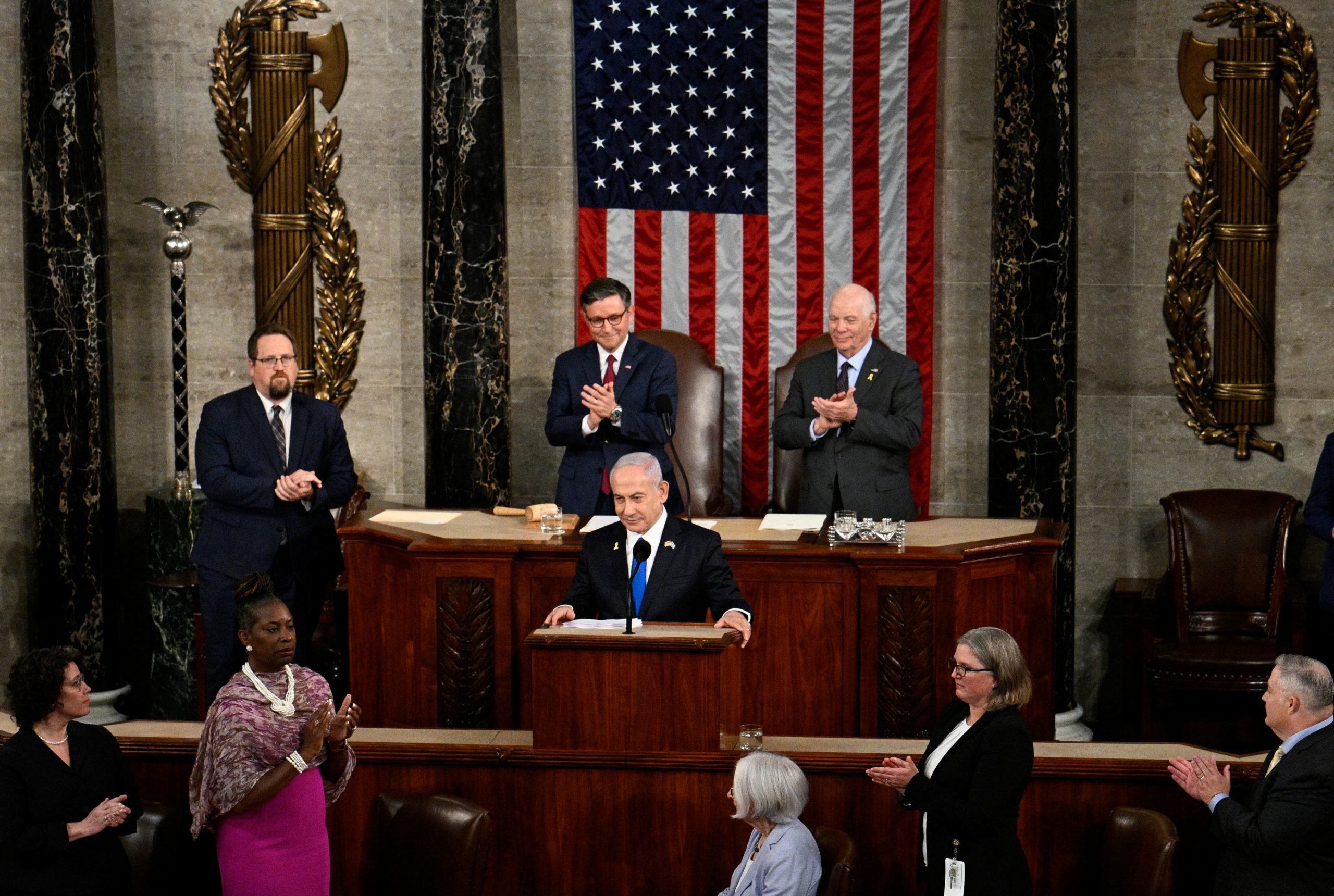 نتنياهو يهاجم المحتجين ضد إسرائيل في أمريكا: لقد أصبحتم رسمياً لعبة في يد إيران 