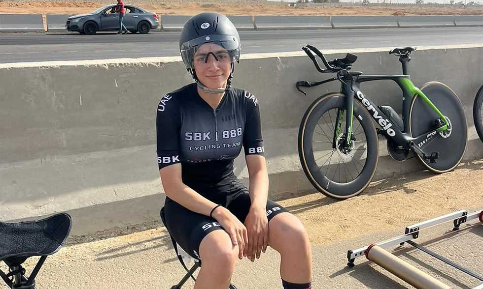 شهد وجنة منتخب مصر للدراجات