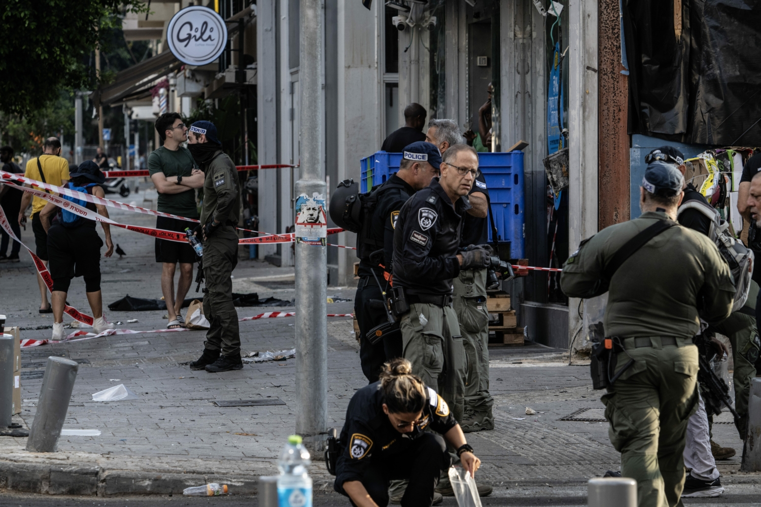 انفجار طائرة مسيرة انطلقت من اليمن في وسط تل أبيب٬ يوليو 2024 - AA