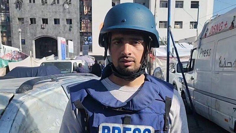 الاحتلال يغتال مراسل الجزيرة الصحفي إسماعيل الغول والمصور رامي الريفي.. إسرائيل استهدفتهما بطائرة مُسَيَّرة 